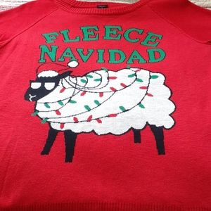 Holiday  red sweater